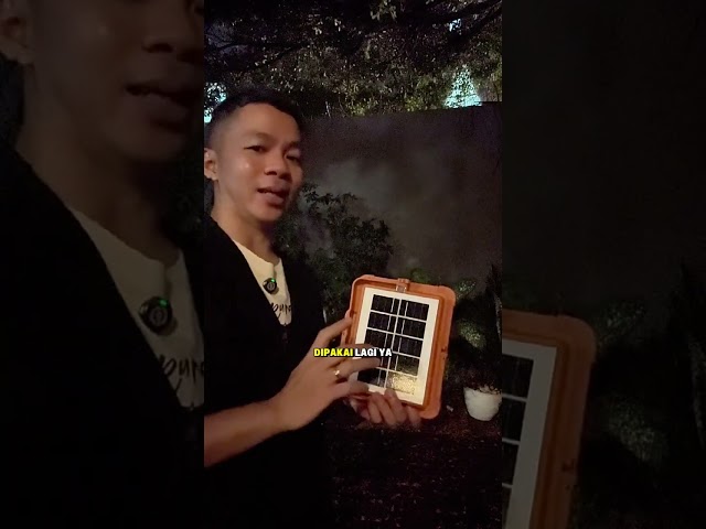 Rekomendasi Novae Lampu Darurat Tenaga Surya 3 Warna + SOS, bisa untuk persiapan mati Listrik