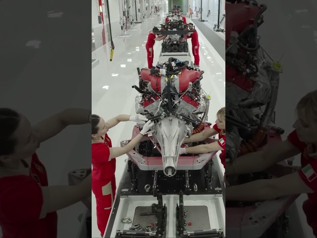 Ferrari Factory tour - Production line in Italy (SuperCars Manufacturing)