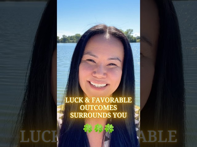 🍀Pure Luck & Favorable Outcomes Surrounds You & Your Space  #god #spiritualhealing #tarot