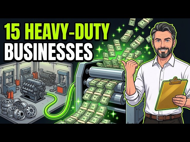 15 HEAVY-DUTY Businesses Trucking Fleets Cannot Survive Without | High Cash-Flow B2B Ideas