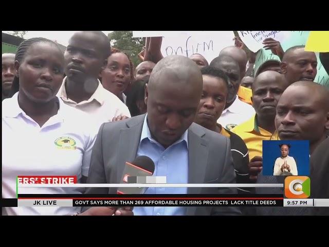 JSS teachers protest over job terms as TSC appeals for patience
