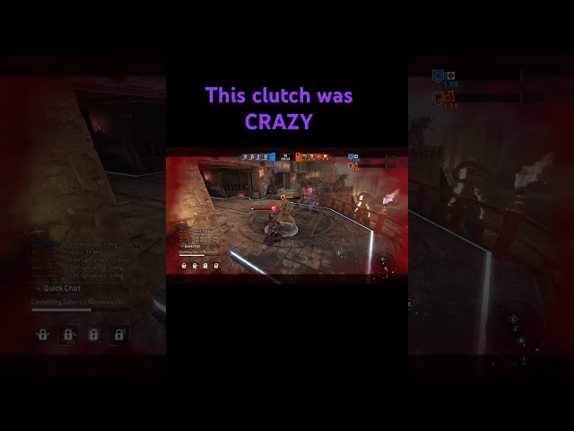 Shaolin clutch plays #Shaolinforhonor #forhonor #forhonordominion
