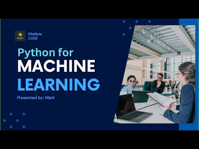 Python for Machine Learning for Beginners | How to Become a Machine Learning Engineer