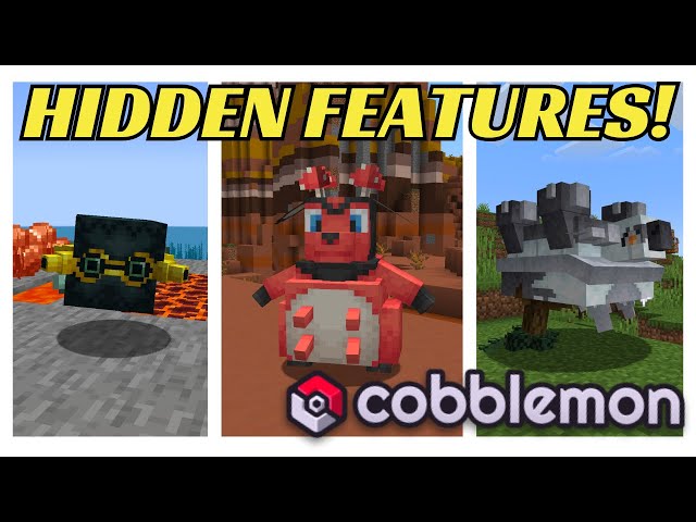 Top 10 BEST Cobblemon Easter Eggs And Hidden Features!