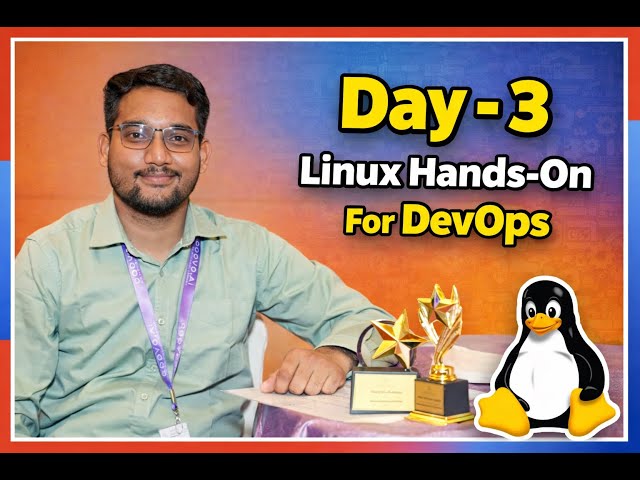 Learn Linux for DevOps | Full Hands-On | Day 3
