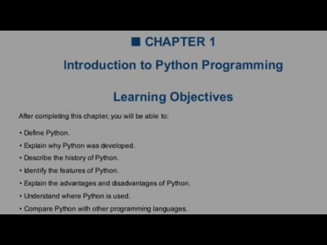 Python Introduction | What is Python? | Features, Uses & Basics | Python Notes for Beginners