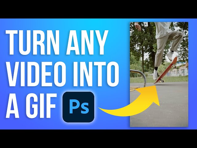 How To Create A Gif From A Video In Adobe Photoshop CC