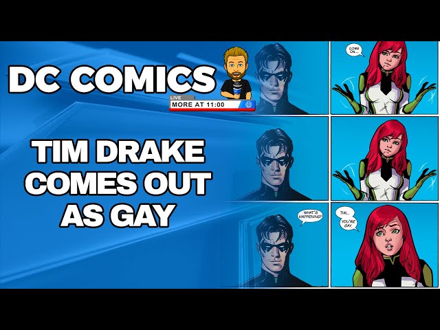 COMING OUT: DC Comics Give Tim Drake Iceman Treatment