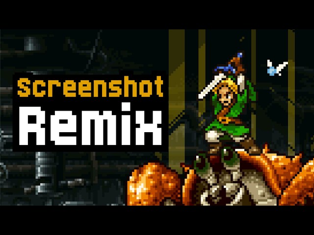 Screenshot Remix - What if Link was in Metal Slug?
