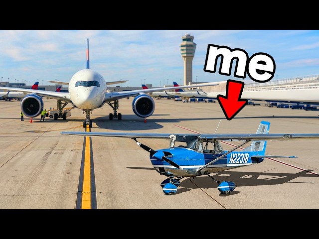 I Landed My Plane at the World's Busiest Airport