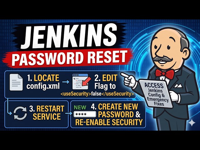 How to Reset Jenkins Password via Backend | DevOps Interview Q&A