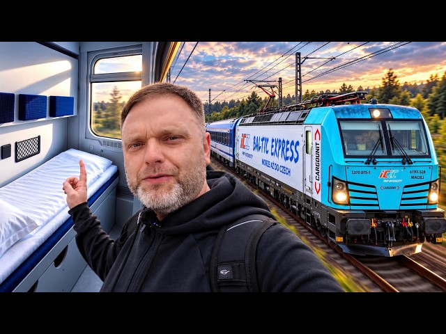 GDYNIA 🇵🇱 → PRAGA 🇨🇿 | 11 GODZIN NOCNYM POCIĄGIEM - BALTIC EXPRESS