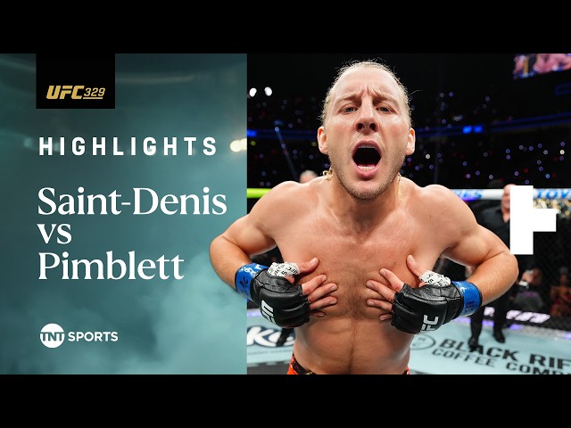 INCREDIBLE PERFORMANCE! 🤩 | Benoit Saint-Denis vs Paddy Pimblett | #UFC329 Fight Highlights