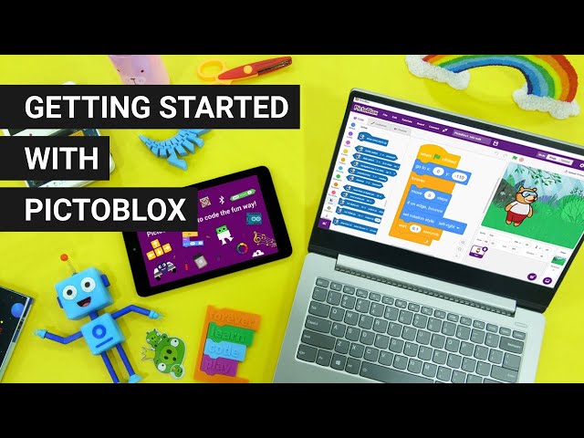 Getting Started with PictoBlox | Explore PictoBlox’s User Interface By Writing a Small Script