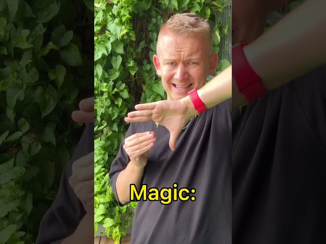 How to cut off finger magic tutorial🥲