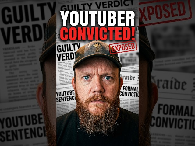 Shocking Conviction A Prominent YouTuber Faces Serious Consequences!