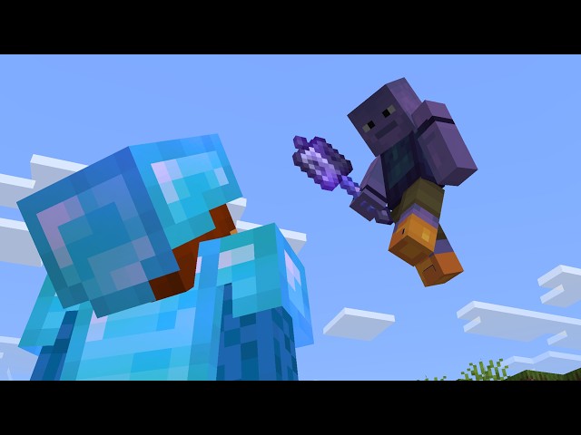 I Tried Mace PvP On Minecraft Bedrock