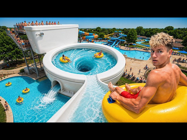 I Tested the World's Weirdest Waterslides!