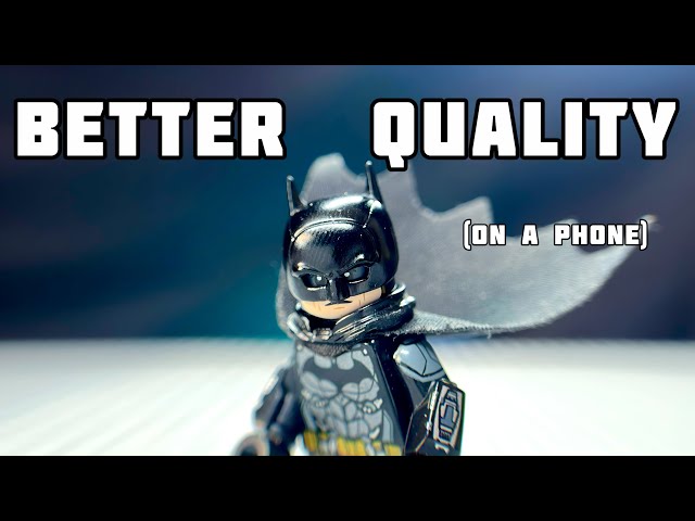 How to get higher quality animations (on your phone)