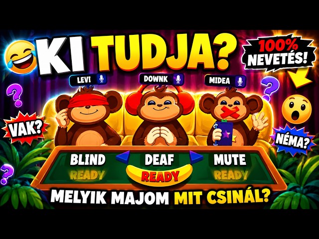 😂 3 MAJOM 1 BOMBA - MI BAJ LEHET?