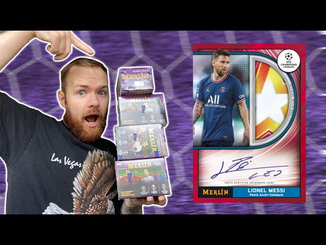 BRAND NEW* X4 TOPPS MERLIN CHROME BLASTER BOX PERSONAL SPORTS CARDS BREAK - GAVI ROOKIE HUNTING!!!
