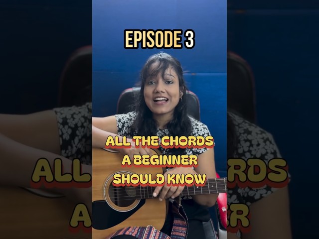 The chords a beginner should know -Ep 3 #guitarlessons #sursadhna