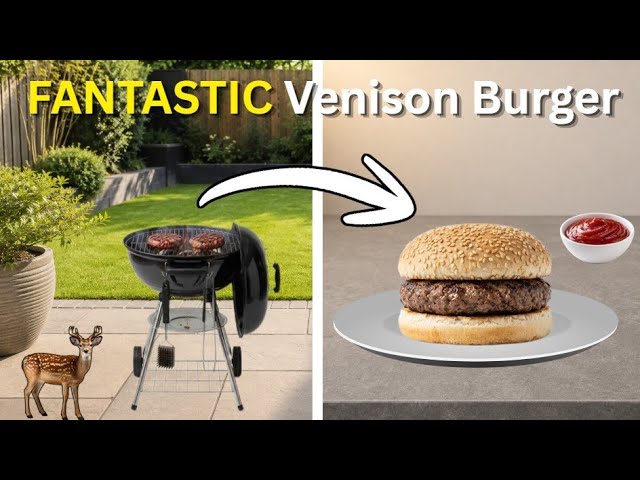 FANTASTIC Venison Burgers