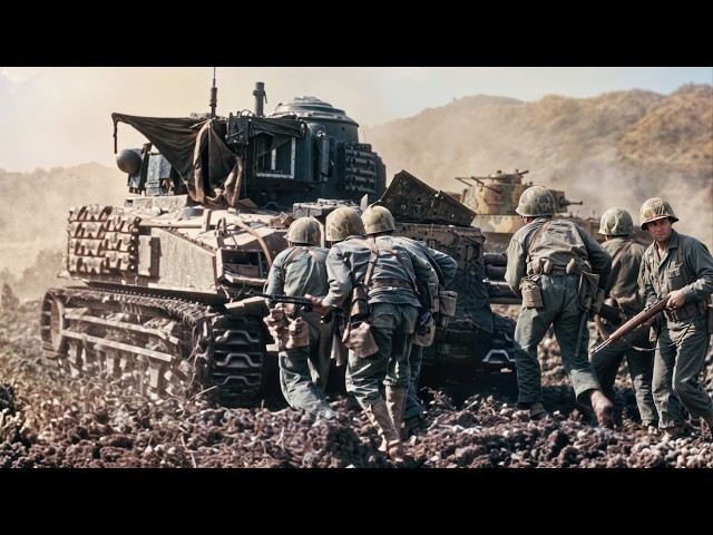Rare WWII Restored Footage: Fire Across Three Fronts: The Dissolution of the Axis War Machine