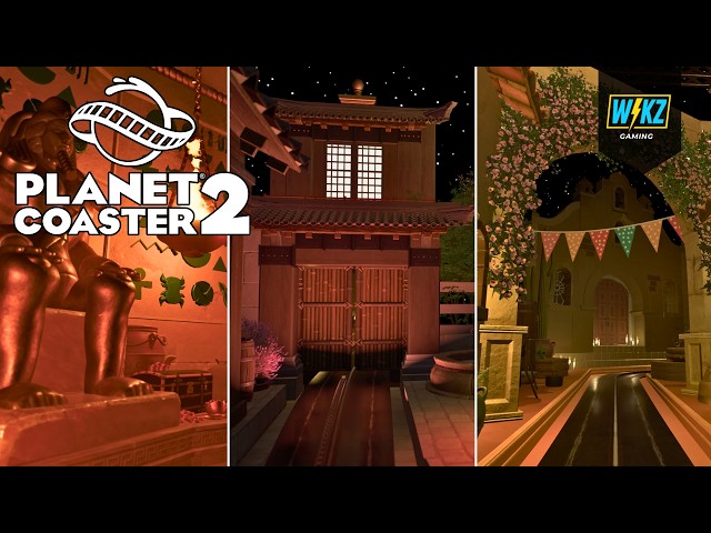 How to Create Realistic Dark Ride Scenes in Planet Coaster 2 | Tutorial