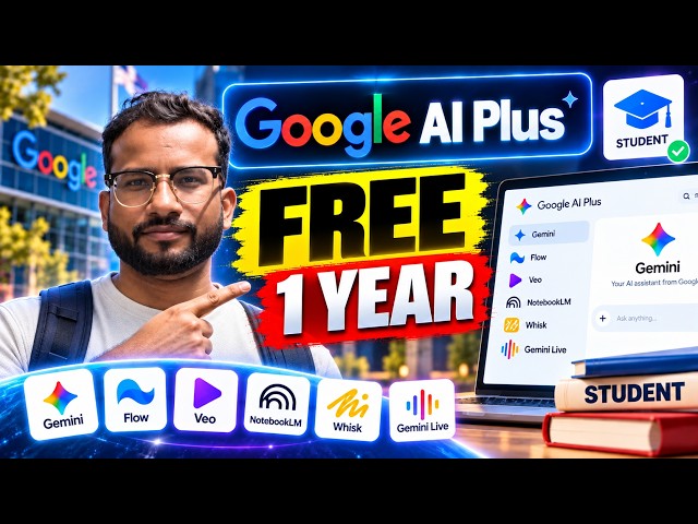 How to Get Google AI Plus FREE for 1 Year - Student Guide 2026