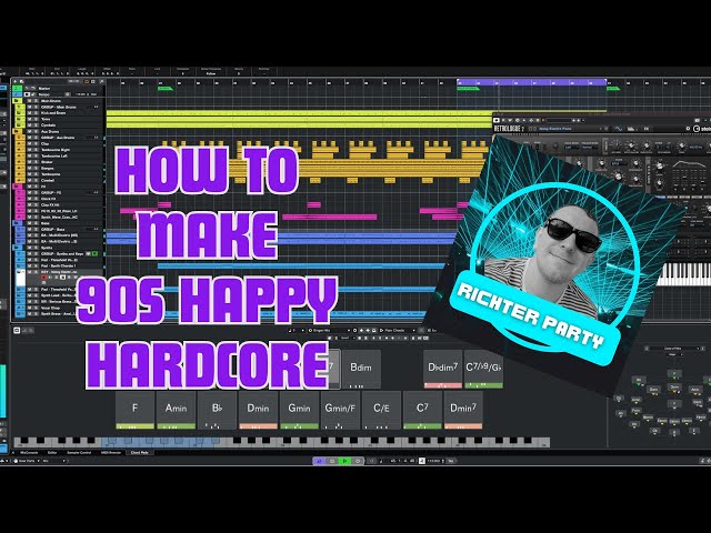 How To Make 90s Happy Hardcore (96 97 98 99) - A Richter Party Tutorial