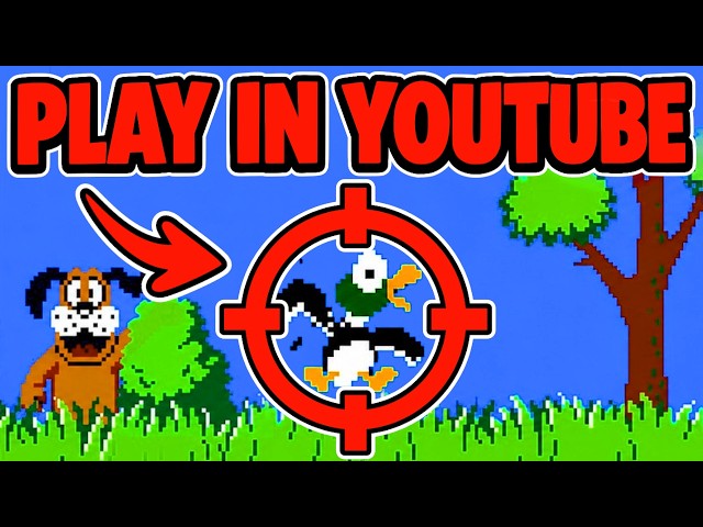 This Video IS a PLAYABLE Game and YOU CONTROL the Crosshair