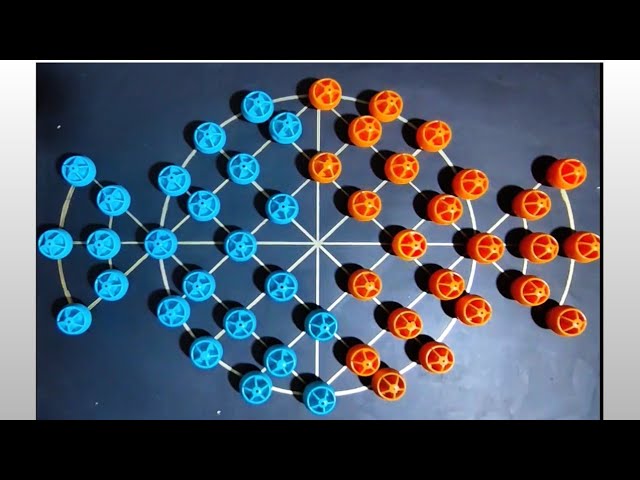 ✨Traditional village game | 🤯Mind✨ blowing strategy Battle game | 2 player bead 🧿game