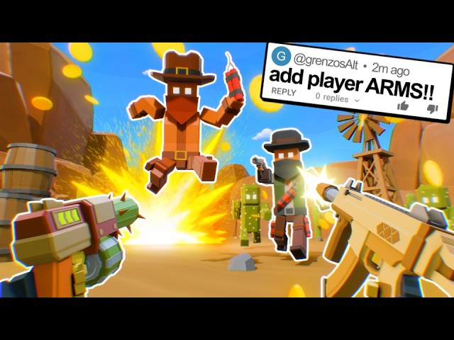 I Added NEW Desert Weapons to My Game...