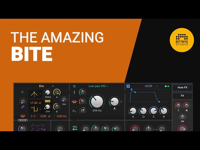 Understanding the BITE oscillator - Bitwig tutorial guide