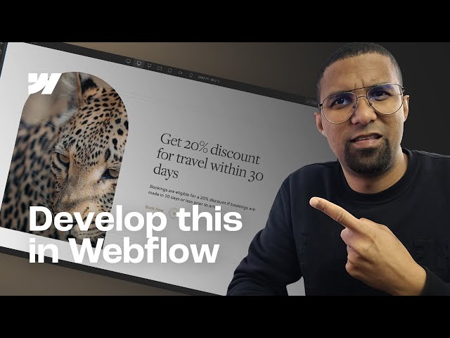 How to build this in Webflow