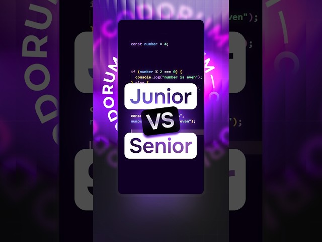 Improving Code - The Conditional Operator in JavaScript #JavaScript #JS #junior #middle #senior #web