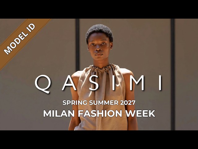 Qasimi Men's Spring Summer 2027 Fashion Show Model ID | Milan Fashion Week