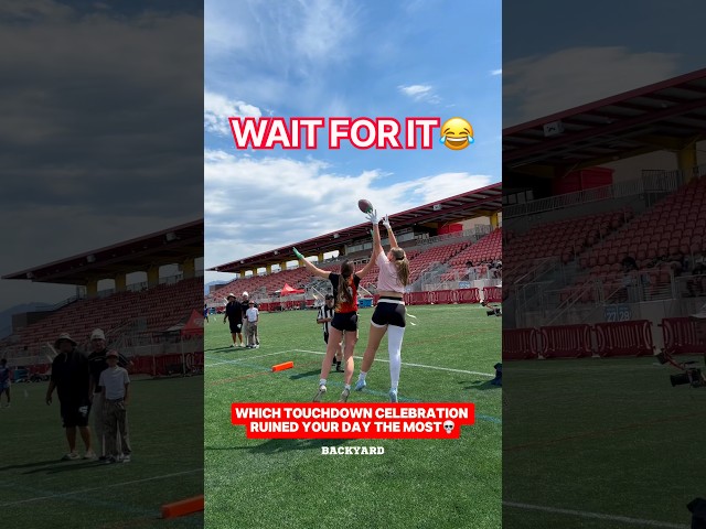 Which touchdown celebration ruined your day the MOST⁉️😂 #footballshorts #flagfootball #memes #meme