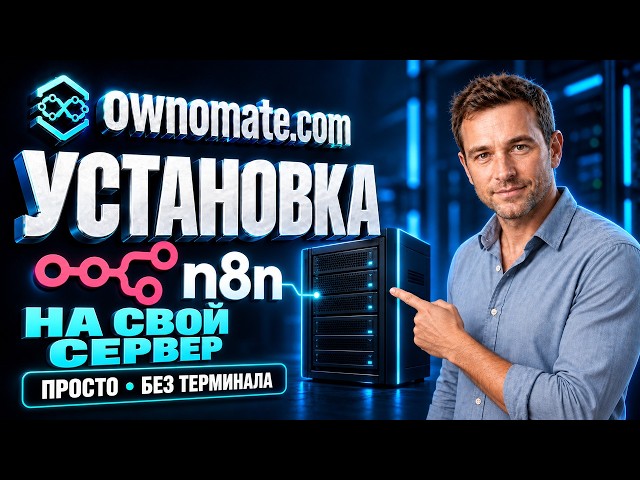 Установка n8n на VPS без командной строки — пошагово в Ownomate