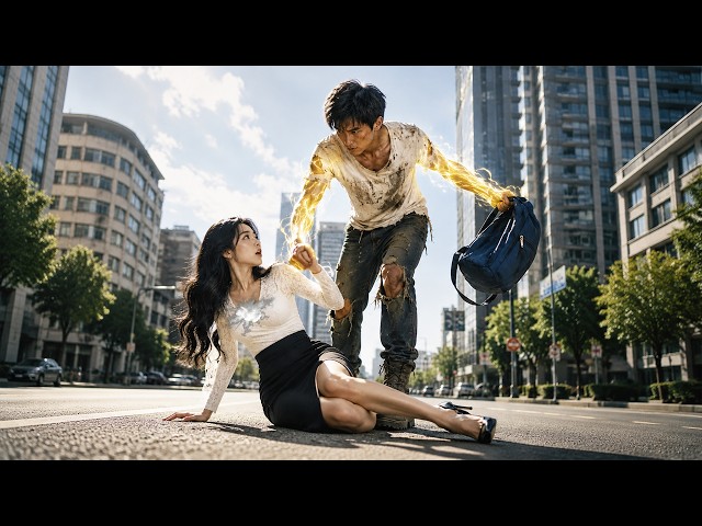 Poor man falle from sky,run down Sexy CEO,Little did they know he's Goddoctor.1finger cure her Leg!