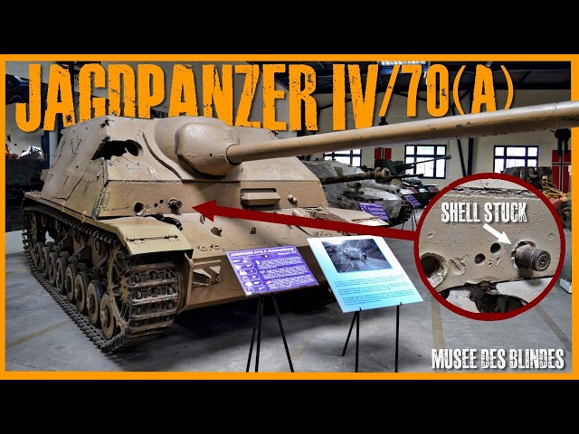 Jagdpanzer IV/70(A) Walkaround - Saumur Tank Museum.