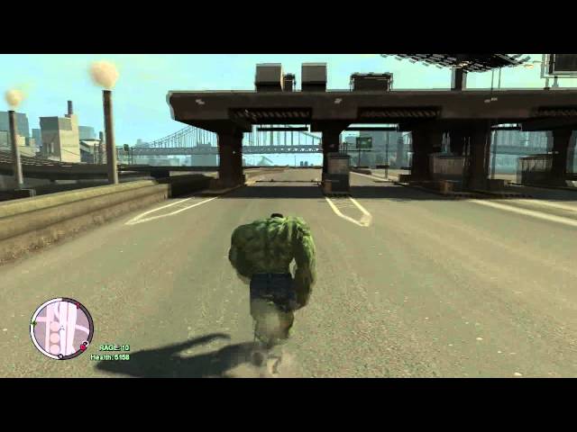 Tsunami vs The Hulk GTA 4