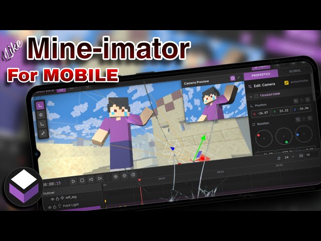 The Mobile version of MINE-IMATOR . Small Tutorial . VIONTRI 0.2