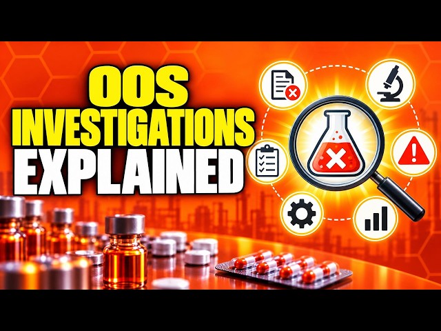 OOS (Out of Specification) Investigation Explained | Pharmaceutical Quality Control Series