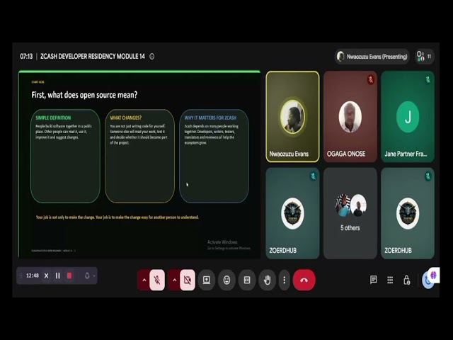 Zcash Privacy Developers Residency Module 14 - Open source Deployment 