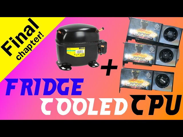 Improved CPU Overclock @ minus -35°C and 3-Way SLI  - VapoChill PC Part 4
