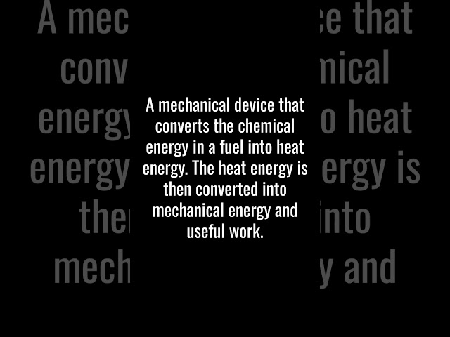 HEAT ENGINE