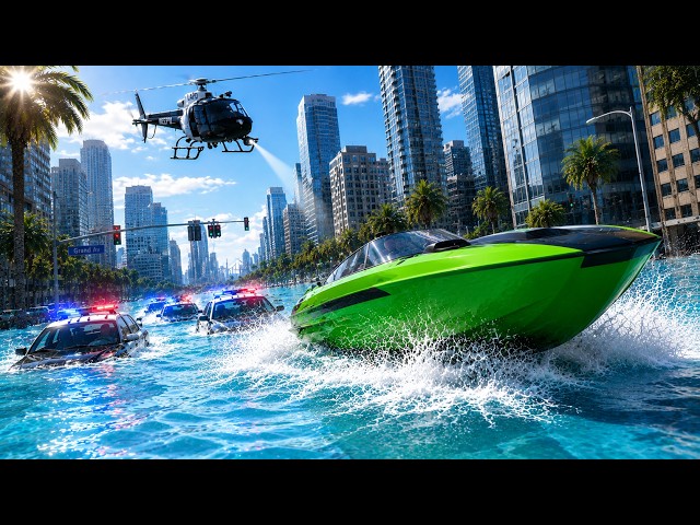 Every Time I Crash, The Ocean Level Rises in GTA!