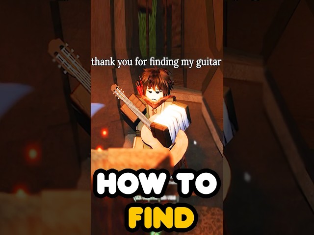 How To Find The LOST GUITAR In The Forge Roblox